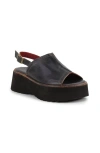 Bed Stu Library Platform Sandal In Black