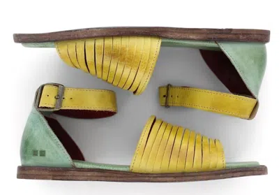 Bed Stu Lilia Sandal In Yellow/green