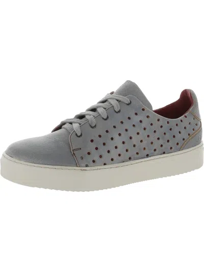 Bed Stu Lyne Womens Leather Lace-up Oxfords In Grey