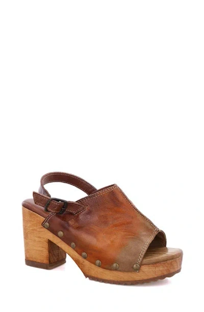 Bed Stu Marie Slingback Sandal In Cafe Latte