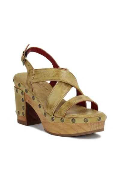 Bed Stu Mediation Wood Heel In Green