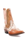 Bed Stu Raise Western Boot In Gold