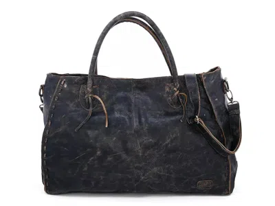 Bed Stu Rockaway Leather Tote In Black