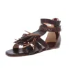 Bed Stu Women's Alena Sandal In Dark Brown In Red