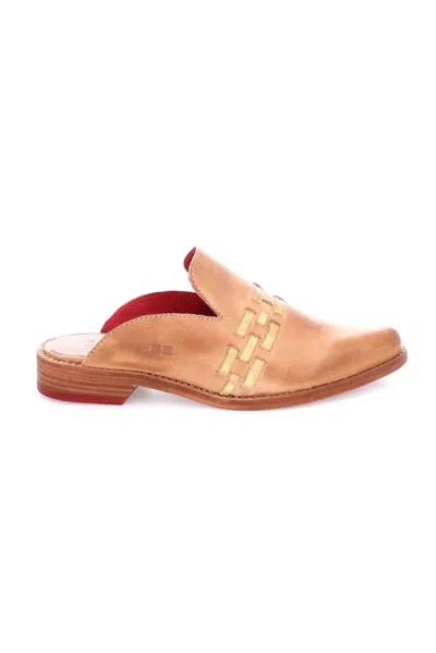 Bed Stu Women's Asenet Mule In Tan Gold Rustic In Pink