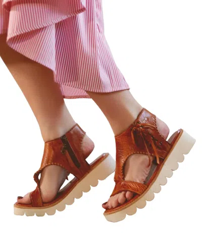 Bed Stu Women's Zoe Ii Sandals In Pecan In Beige