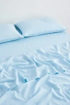 Bed Threads 2-piece French Flax Linen Pillowcase Set In Coast At Urban Outfitters In Blue