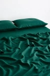 Bed Threads 2-piece French Flax Linen Pillowcase Set In Forest At Urban Outfitters