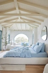 Bed Threads French Flax Linen Bedding Set In Coast At Urban Outfitters In Blue