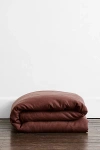 Bed Threads French Flax Linen Duvet Cover In Cacao At Urban Outfitters In Brown