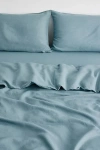 Bed Threads French Flax Linen Duvet Cover In Lagoon At Urban Outfitters