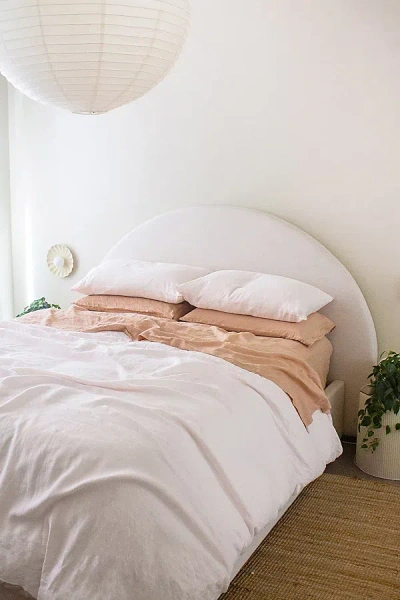 Bed Threads French Flax Linen Duvet Cover In Rosewater At Urban Outfitters