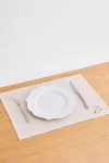 Bed Threads French Flax Linen Les Fruits Placemat Set In Fraise At Urban Outfitters In White