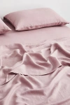 Bed Threads French Flax Linen Sheet Set In Lavender At Urban Outfitters In Pink
