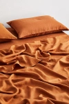 Bed Threads French Flax Linen Sheet Set In Rust At Urban Outfitters