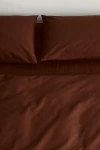 Bed Threads Organic Cotton Percale Pillowcase Set In Espresso At Urban Outfitters
