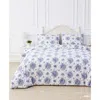 Bedford Lane Petite Toile De Joie Percale Duvet Set, Twin In Blue