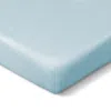 Bedgear Baby Hyper-linen Performance Crib Sheet In Baby Blue