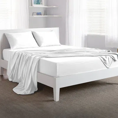 Bedgear Basic Bed Sheet Set - Breathable, Soft, Lightweight Essential Bedding In Bright White