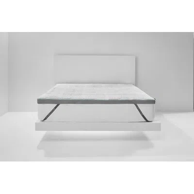 Bedgear Cooling 3" Performance Mattress Topper In White