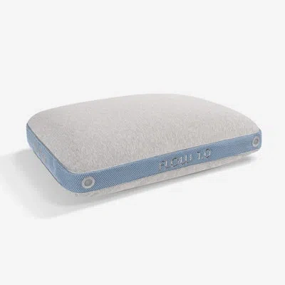 Bedgear Flow Performance Pillow - Breathable Bed Pillow - Medium - Washable Cover In Gray