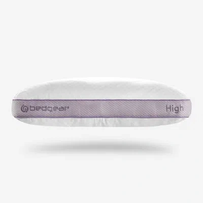 Bedgear High-low Performance Pillow - High Size - Plush Support Pillow For Neutral/warm Sleepers In White