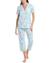Bedhead 2pc Crop Pajama Set In Blue