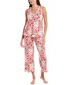 Bedhead 2pc Crop Pajama Set In Multi