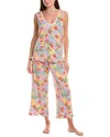 Bedhead 2pc Crop Pajama Set In Multi