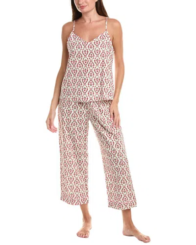 Bedhead 2pc Cropped Pajama Set In Pink