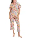 Bedhead 2pc Cropped Pajama Set In Multi
