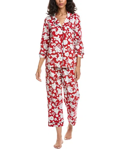 Bedhead 2pc Cropped Pajama Set In Red