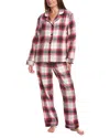 Bedhead 2pc Flannel Pajama Set In Multi