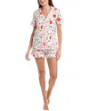 Bedhead 2pc Short Pajama Set In Multi