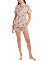 Bedhead 2pc Short Pajama Set In Multi