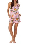 Bedhead Pajamas Citrus Blossom Stretch Jersey Short Pajamas In Citrus Blossom