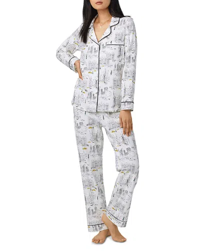 BEDHEAD PAJAMAS BEDHEAD PAJAMAS CITY PRINT PAJAMA SET