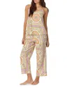 Bedhead Pajamas Print Organic Cotton Crop Pajamas In California Dreaming