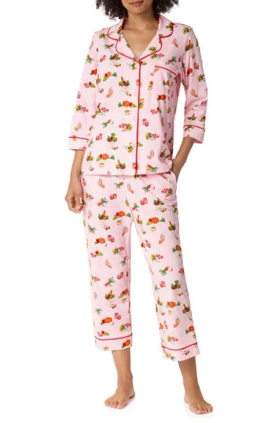 Bedhead Pajamas Cropped Pajamas In Multi