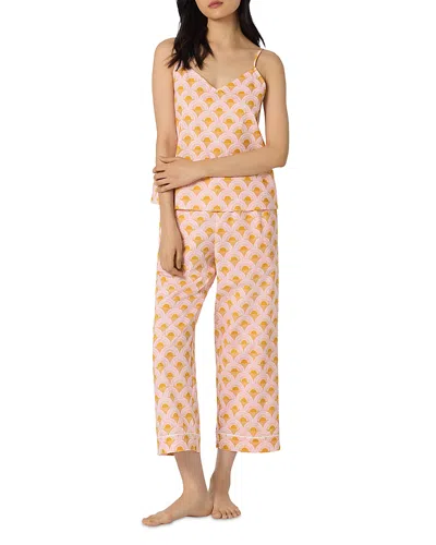 Bedhead Pajamas Deco Sunset Cami Cropped Pajama Set - Exclusive In Multi