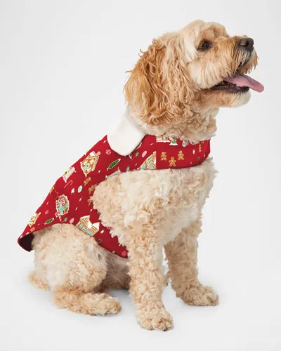 Bedhead Pajamas Gingerbread-print Dog Pajamas