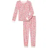 Bedhead Pajamas Unisex Paris Je T'aime Long Sleeve Pajama Set - Little Kid, Big Kid In Love Spot