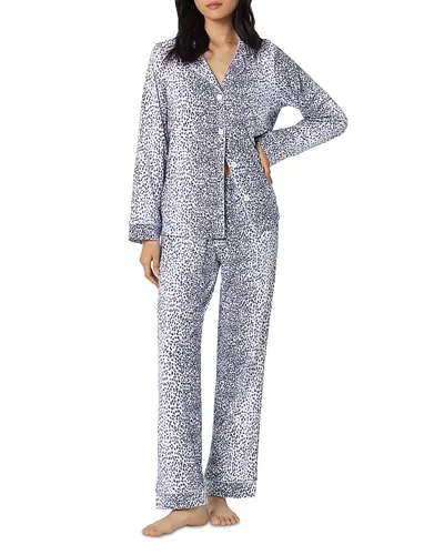 Bedhead Pajamas Long Sleeve Classic Stretch Jersey Pajama Set In Gray