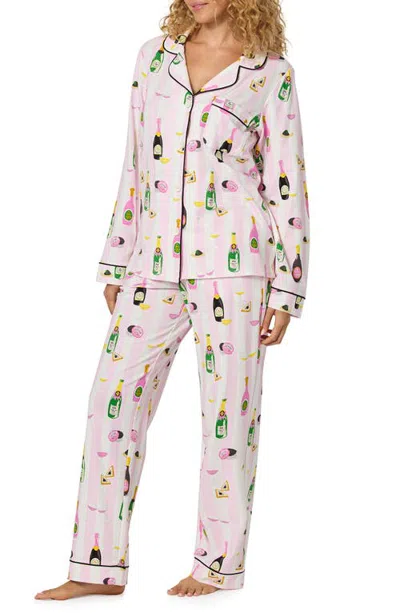 Bedhead Pajamas Long Sleeve Cotton Pajamas In Pink
