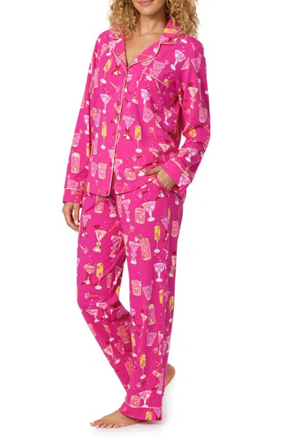 Bedhead Pajamas Long Sleeve Cotton Pajamas In Pink