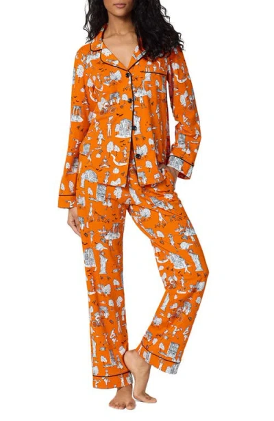 Bedhead Pajamas Long Sleeve Pajamas In Orange
