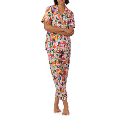 Bedhead Pajamas Print Crop Poplin Pajamas In Lucia