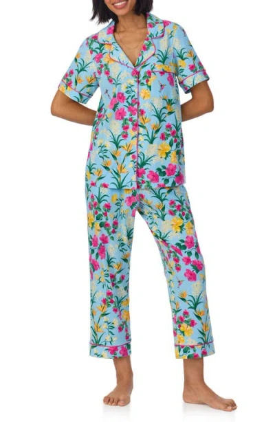 Bedhead Pajamas Print Crop Stretch Jersey Pajamas