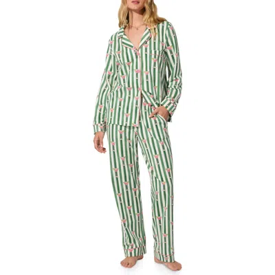 Bedhead Pajamas Print Jersey Pajamas In Animal Print