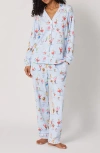 Bedhead Pajamas Print Jersey Pajamas In Blue